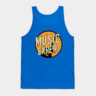 Music Expert guitar musical notes Tank Top